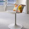 Sovet Italia Flute Girevole Swivel Chair with Arms