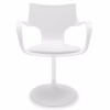 Sovet Italia Flute Girevole Swivel Chair with Arms