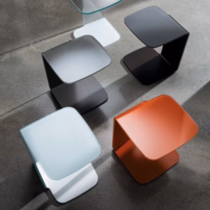 Sovet Italia Shell Colour Side Table in Different Colours