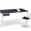 Sovet Italia Slim Office Desk Table in Different Sizes & Finishes 