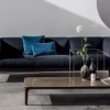 Sovet Italia Slim Sofa 2 & 3 Seater in Leather & Fabric Options