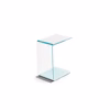 Sovet Italia Swan Side Table with Coloured Top & Base