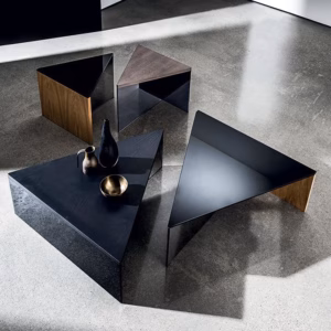 Sovet Italia Regolo Triangular Coffee Table Different Sizes & Colours