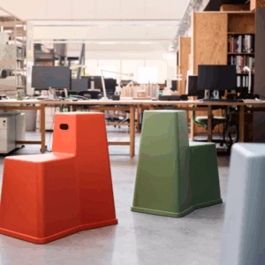Vitra Stool-Tool Chair/Table, Polypropylene
