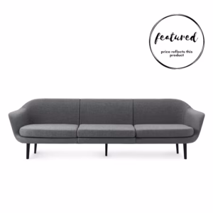 Sum 3 seater Aluminum Synergy Modular Sofa By Normann Copenhagen