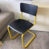 Thonet s 43 Chair - Black/Yellow