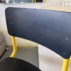 Thonet s 43 Chair - Black/Yellow