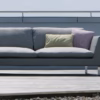 Sits Tokyo Sofa Upholstered in Fabric, Leather 