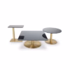Tom Dixon Flash Coffee Table Square in Brass