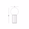 Turn On Table Lamp by Hay Dimension
