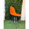 Vitra DSR Side Chair Rusty Orange