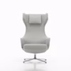 Vitra Grand Repos Armchair Lounge Chair in Leather or Fabric Optional Ottoman or Panchina