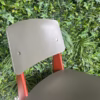 Vitra Standard SP Chair, Solid Wood, Japanese Red & Basalt, Ex Display