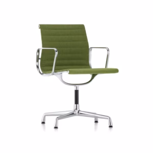 Vitra Aluminium Chair EA 103 Fabric and Leather Upholstery