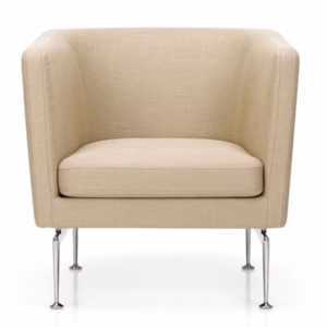 Vitra Suita Club Armchair Fabric & Leather Upholstery