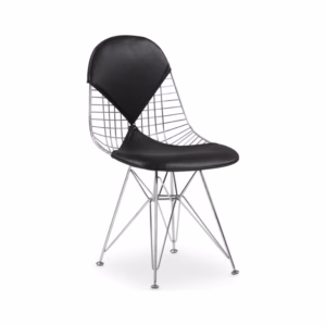Vitra DKR 2 Wire Chair with Seat & Back Cushion