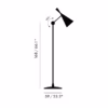 Tom Dixon Brass Beat Floor Lamp