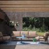 Muuto Settle Outdoor 3 Seater Sofa