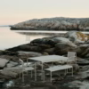 Ferm Living Dapple Outdoor Dining Bench