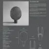 101 Copenhagen Clam Table Lamp Information