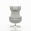 Vitra Grand Repos Armchair Lounge Chair in Leather or Fabric Optional Ottoman or Panchina
