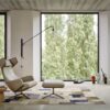 Vitra Grand Repos Armchair Lounge Chair in Leather or Fabric Optional Ottoman or Panchina